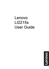Lenovo ThinkVision LI2215s User Manual