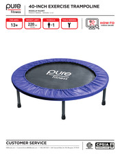 Pure Fitness 9040MT Product Manual
