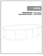 Piscine Solide V35026 Installation Manual