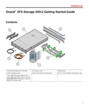 Oracle ZS9-2 Getting Started Manual
