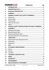 VARO Powerplus POWC30100 Manual