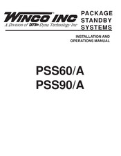 dtp Winco PSS60-18 Installation And Operation Manual