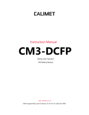 Calimet CM3-DCFP Instruction Manual