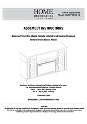 Home Decorators Collection 1001803998 Assembly Instructions Manual