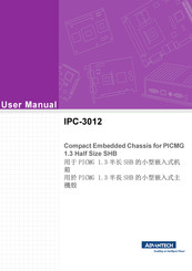 Advantech IPC-3012 User Manual