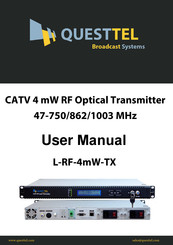 Questtel L-RF-TX-ISTR User Manual