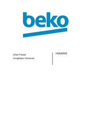 Beko HSA40502 Manual