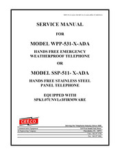 CEECO SSP-511-X-ADA Service Manual