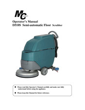 MC D510S Operator's Manual