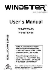 Windster WS-96TB User Manual