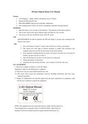 Eastern Times Technology 2311B User Manual