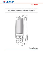Unitech PA600BT User Manual