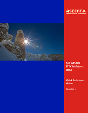 Ascent ACT AT5200 Quick Reference Manual
