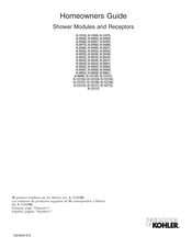 Kohler K-12100 Homeowner's Manual
