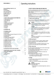 ebm-papst D3G318-BB34-11 Operating Instructions Manual