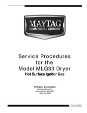 Maytag MLG33 Service Procedures Manual