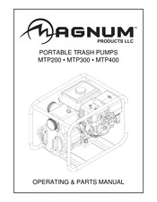 Magnum MTP200 Operating & Parts Manual