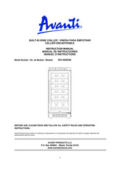 Awanti WC1500DSS Instruction Manual