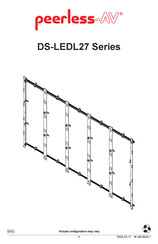 peerless-AV SEAMLESS Kitted DS-LEDL27-8X8 Manual