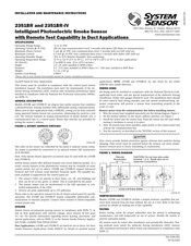 System Sensor 2351BR Installation And Maintenance Instructions