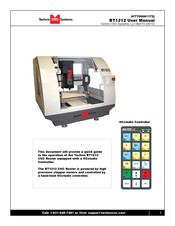 Techno CNC Systems BT1212 User Manual