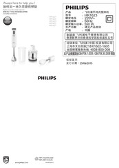 Philips HR1622 User Manual
