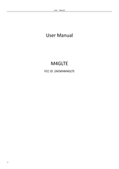 RF Technology M4GLTE User Manual