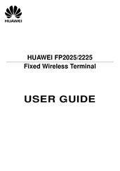 Huawei FP2025 User Manual