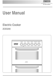 Electrolux Zanussi ZCE5200 User Manual