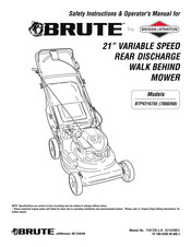Briggs & Stratton BRUTE BTPV21675E Operator's Manual
