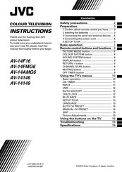 JVC AV-14FMG6 Instructions Manual