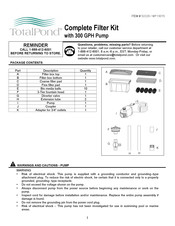 TotalPond 52229 Manual