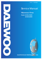 Daewoo KOR-631R0S Service Manual