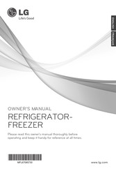 LG GR-B822GSPB Owner's Manual