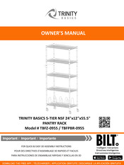 Trinity Basics EcoStorage TBFPBR-0955 Owner's Manual