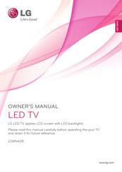 LG 22MN42B Owner's Manual