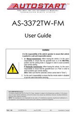 Autostart NAH3503 User Manual
