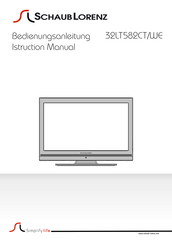 Schaub Lorenz 32LT582WE Instruction Manual