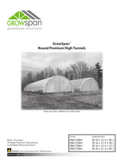 GrowSpan PB01725R4 Manual