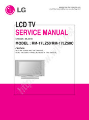 LG RM-17LZ50 Service Manual
