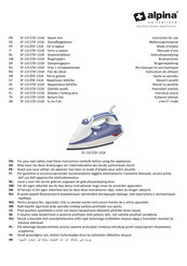 Alpina SF-1318 Instructions For Use Manual