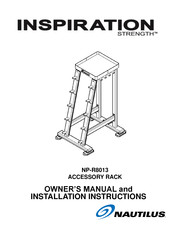 Nautilus INSPIRATION STRENGTH NP-R8013 Owner's Manual And Installation Instructions