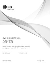 LG RC7020A Owner's Manual