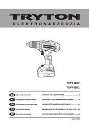 Tryton TXV14LK2 Operating	 Instruction
