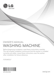 LG F12F6RDS27 Owner's Manual
