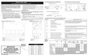 Crosley CRE3880GWWD Service Data Sheet