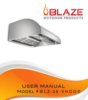 Blaze Outdoor Products BLZ-36-VHOOD User Manual