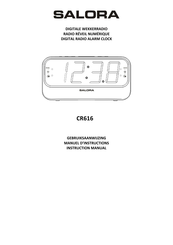 Salora CR616 Instruction Manual