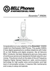 Northwestern Bell Bell Phones Excursion 35828A Manual