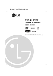 LG DV298H-PT Owner's Manual
